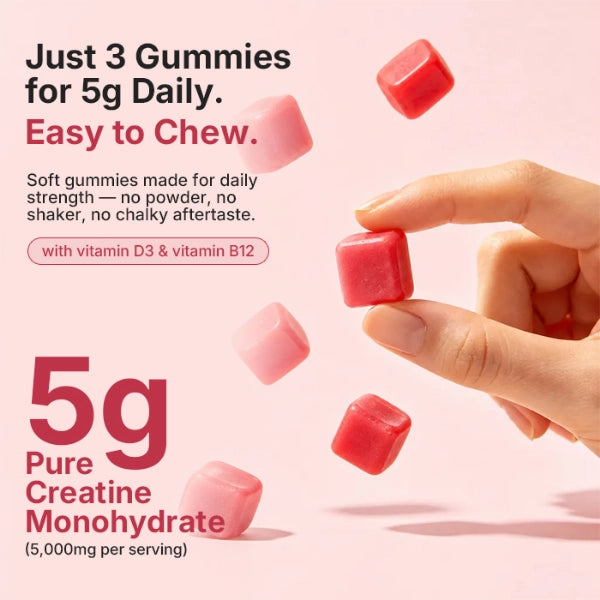 Creatine Monohydrate Gummies - Tart Cherry
