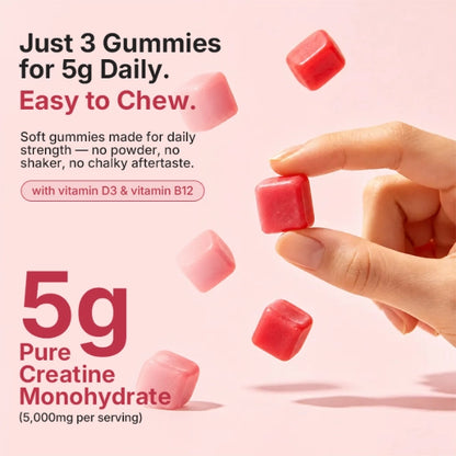 Creatine Monohydrate Gummies - Tart Cherry
